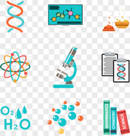 科学实验元素图标矢量素材