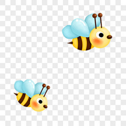 唯美卡通可爱小蜜蜂