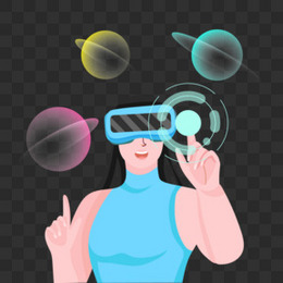 卡通虚拟VR人物素材