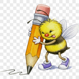 写字的小蜜蜂