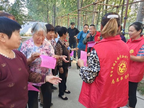 济宁梁宝寺镇王场村开展移风易俗志愿服务活动