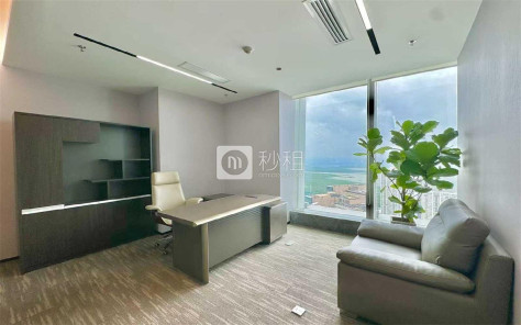 招商前海国际中心写字楼出租498平米精装办公室158元/m².月