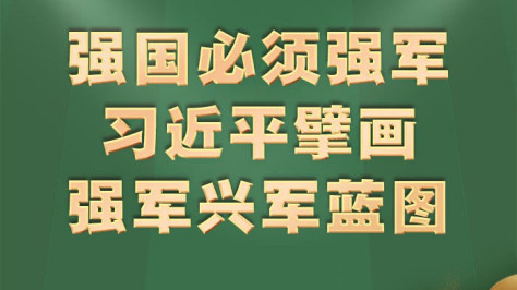 时习之丨强国必须强军 习近平擘画强军兴军蓝图