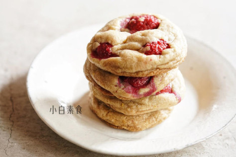 vegan爆浆莓果柠檬大cookie的做法