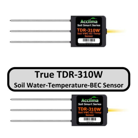 TDR310W土壤水分温度盐分传感器