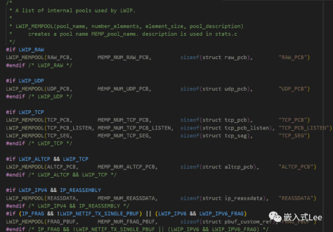 基于DWC_ether_qos的以太网驱动开发-LWIP的内存池介绍