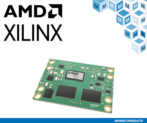 贸泽开售适用于工业、医疗和机器人应用的AMD/Xilinx Kria K24 SOM