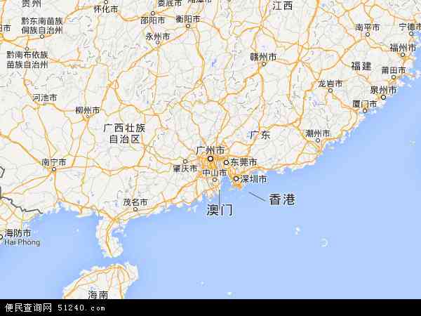 广东省地图 - 广东省电子地图 - 广东省高清地图 - 2024年广东省地图