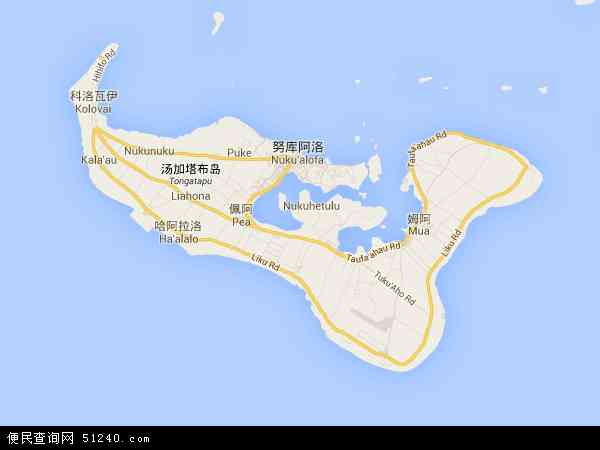 汤加地图 - 汤加电子地图 - 汤加高清地图 - 2024年汤加地图