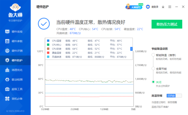 鲁大师散热压力测试需要花多久时间_鲁大师散热测试时长介绍