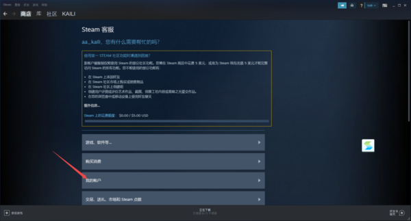 Steam注册的账号进行注销以及账号密码修改指南