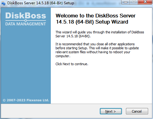 DiskBoss Server