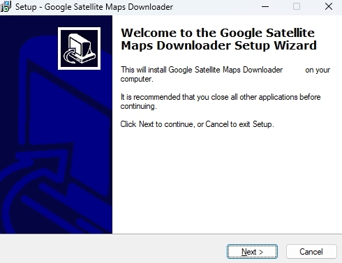 Google Satellite Maps Downloader