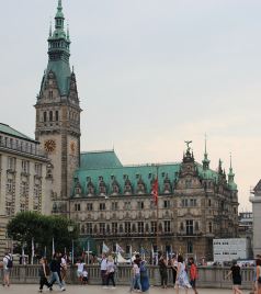 汉堡游记图文-在德国最重要的海港和最大的外贸中心汉堡市中心堪称购物天堂的逛街