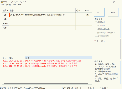 四川电信E900V21E试了好几个高安版本的包，全都刷不进