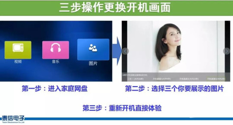 泰信T70物联网电视主机--自定义开机画面