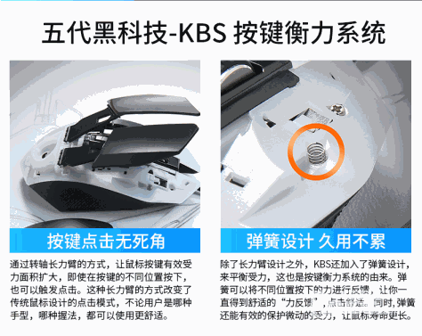 历经五代，经典不变：达尔优牧马人5代EM915KBS版游戏鼠标