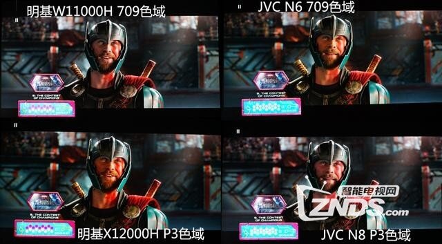 近9万的JVC N8家庭影院投影机试用评测：800000:1对比度P3色域