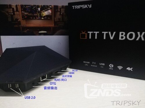 求这款盒子的固件Tripsky Android tv box