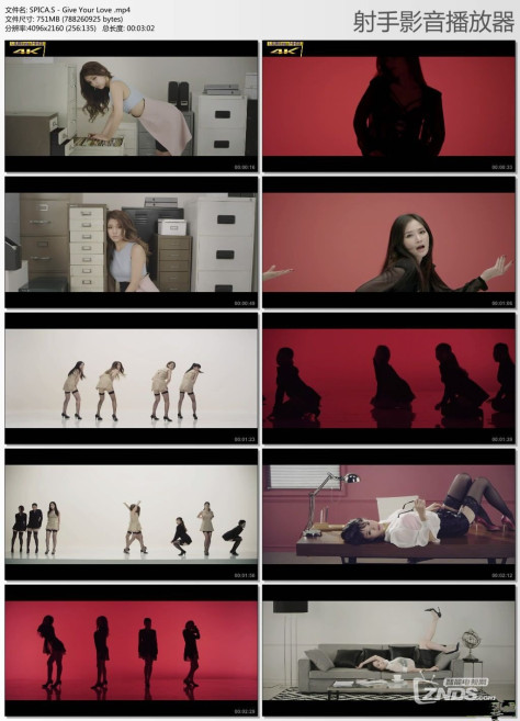 [4KMV] [4K超高分韩国MV] SPICA.S - Give Your Love [2160P/MP4/751M]