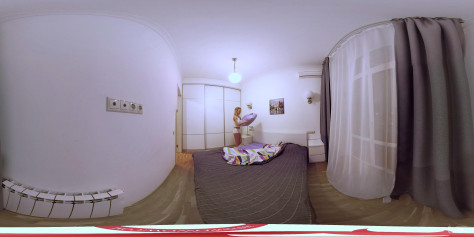 【360全景视频】360视频女孩VR - 上床睡觉之前