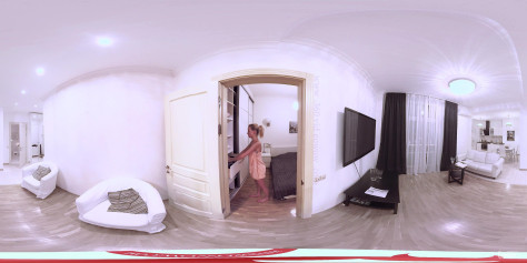 【360全景视频】360视频女孩VR - 上床睡觉之前