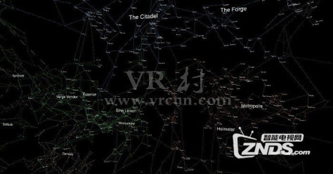 【Oculus Rift应用】《Eve Starmap VR》你可以看到超过7500颗星球
