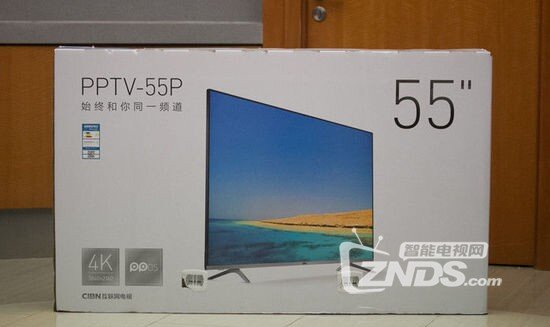 55英寸4K智能电视精品 PPTV-55P开机试玩篇