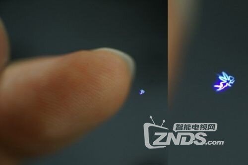日本空气投影系统亮相：可触控互动3D全息投影