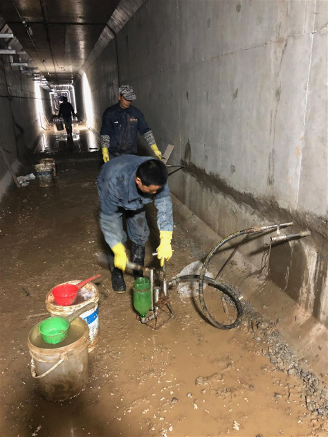 地下管廊堵漏方法