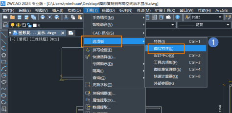 CAD如何解决把图形复制到布局空间后不显示的问题？