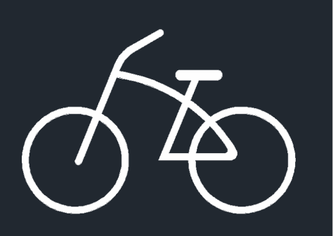 CAD如何画一辆自行车？