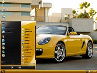 黄色保时捷Porsche主题