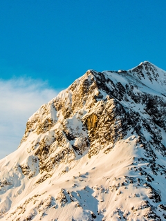 巍峨壮观的雪山风景图片壁纸