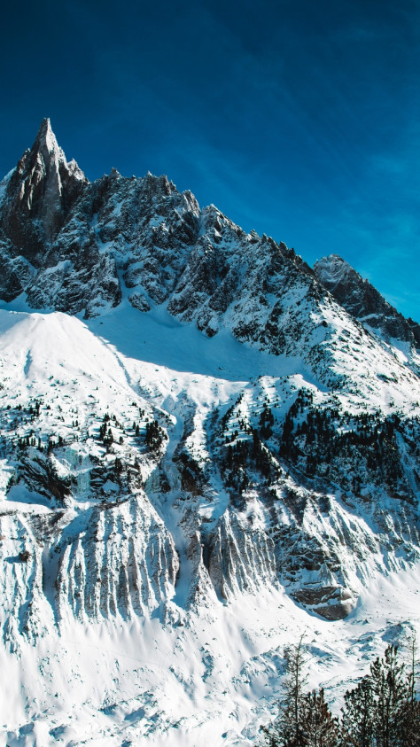 雪山唯美意境图片壁纸