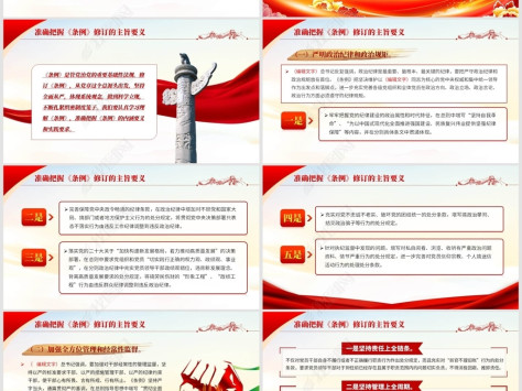 中国共产党纪律处分条例专题辅导报告ppt