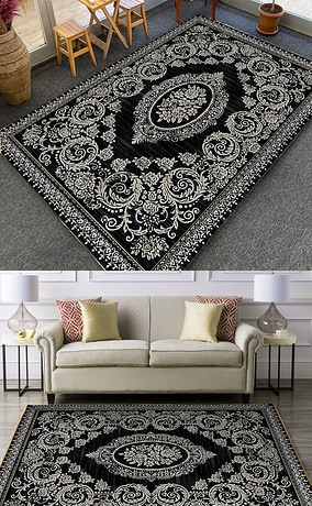 欧式古典提花土耳其波斯地垫异域地毯