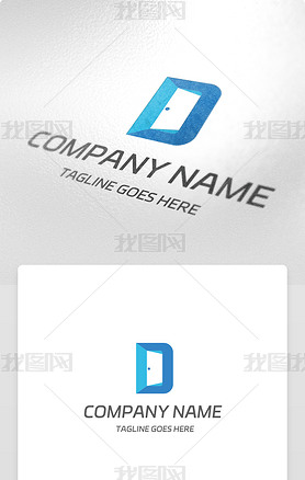 字母D LOGO 科技logo 公司logo 创意logo 通