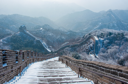 长城雪景