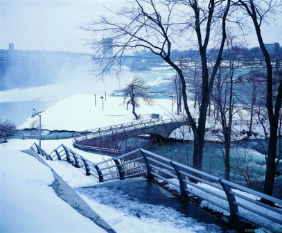 立冬雪景