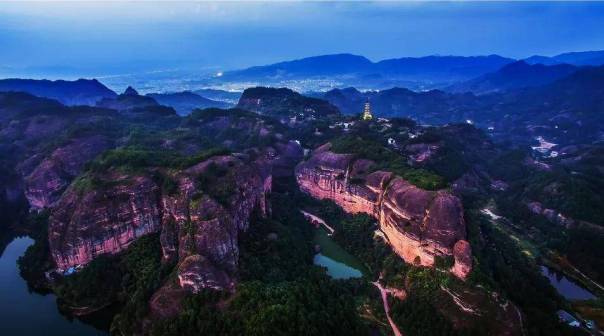 方岩风景区风光