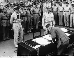 密苏里号战列舰日本签字代表