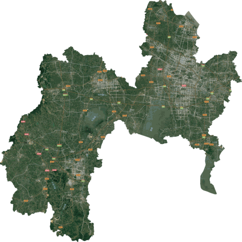 常州市卫星图高清版大图