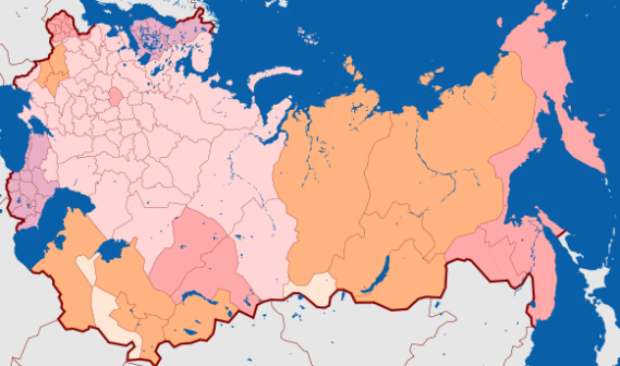 1914年俄罗斯帝国的行政区划