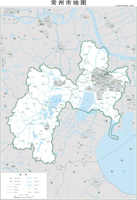 常州市政区图