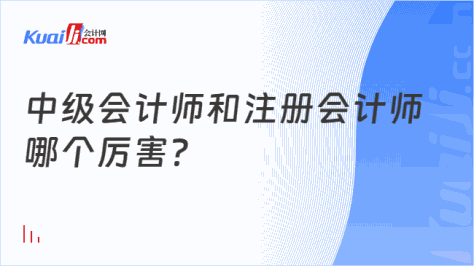 中级会计师和注册会计师\n哪个厉害？