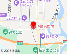 成都旅游地图