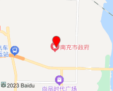 南充旅游地图