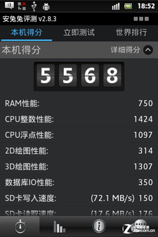 9.8mm+1GHz双核+IP67三防 索尼ST27i评测 