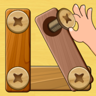 螺母和螺栓(Wood Nuts & Bolts Puzzle)5.4 安卓版